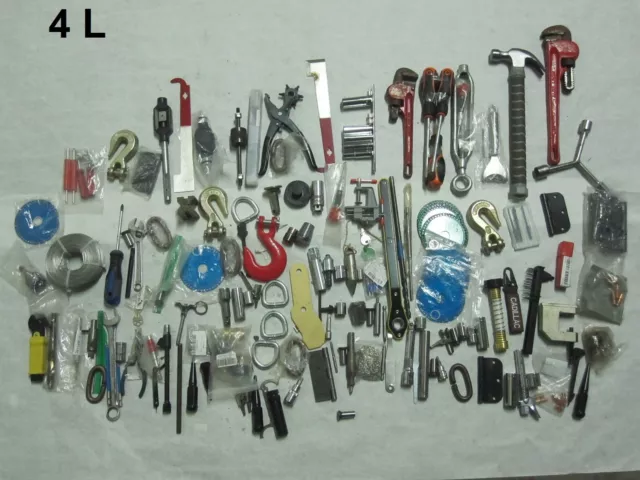 Huge Lot Tools Wrenches Sockets Hammer Bits  Screw Drivers Hardware Assorted Kit