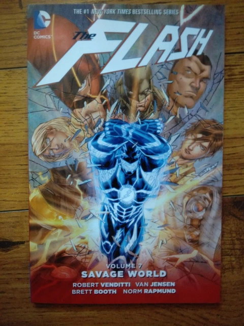 The Flash Vol 7 Savage World by R. Venditti (2016, Trade Paperback) *NEW*