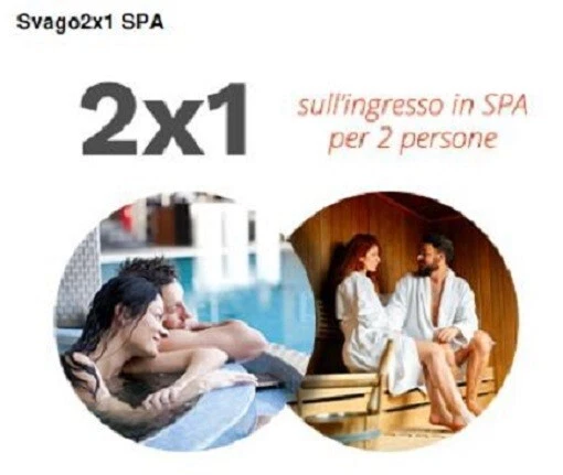 Coupon Svago 2x1 SPA valore Euro 49,90