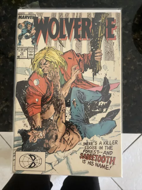 Wolverine #10 (Marvel Comics August 1989)