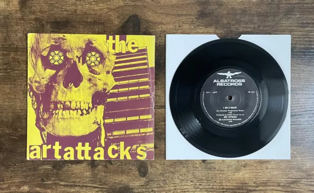 Art Attacks - I Am A Dalek VG/VG Punk Rock Record Vinyl 7” Single UK 1978