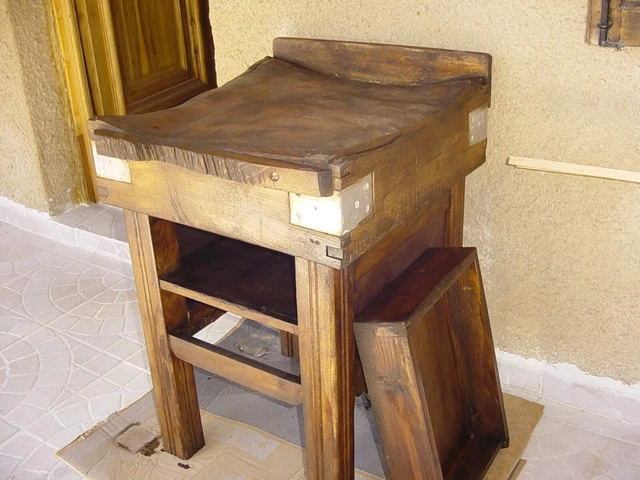 Billot de boucher - L'art et la manière brocante