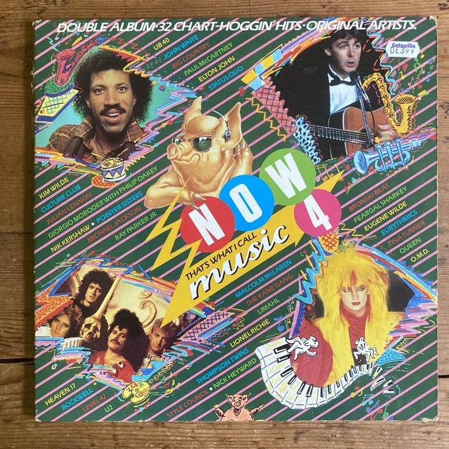 NOW THAT'S WHAT I Call Music 4 Double Vinyl LP 1984 Pre Owned Various ...
