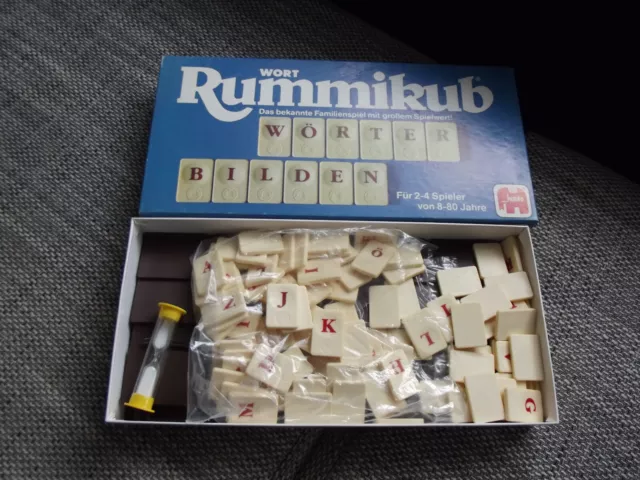 Wort Rummikub  Gesellschaftspiel gebraucht von Jumbo wie neu