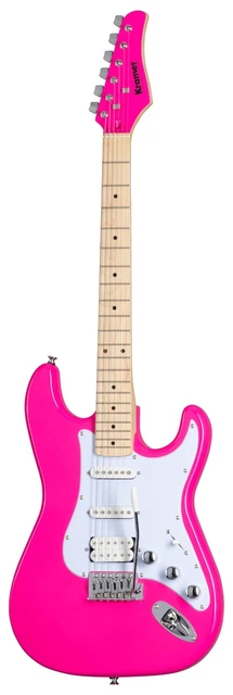 Kramer Focus VT-211S E-Gitarre Hot Pink Single Coil Humbucker Mahagoni Ahorn 2