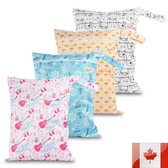 Washable Reusable Nappy 2 Pockets One Bag Waterproof Swim Double Pockets Bag