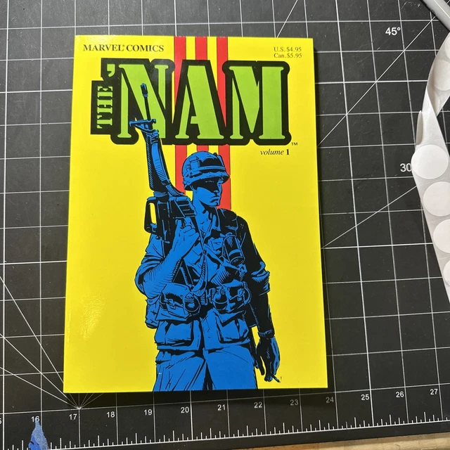 TPB 1st Edition 1987 Marvel Comics The Nam Volume 1 Stan Lee Vietnam War NM+