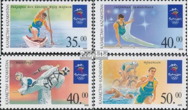 Briefmarken Kasachstan 2000 Mi 290-293 postfrisch Olympische Spiele