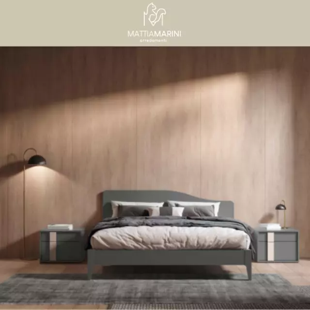 Letto Matrimoniale Mod.  Curva  160X190