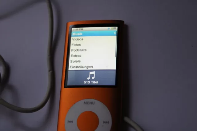 Apple iPod Nano 4. Generation 4GB orange - 3