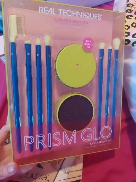 Real Techniques Ltd Edition Prism Glo Lux Glow Shimmer Eye Kit Brand New