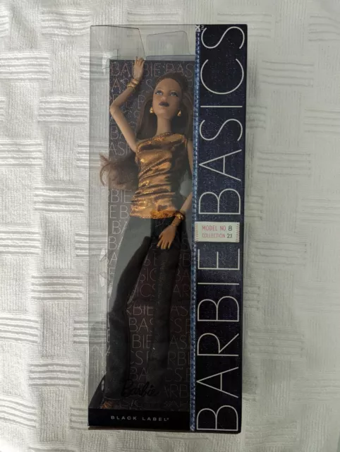 Barbie Basics Doll, Model No. 08, Collection 2.1 - Beautiful AA Barbie NRFB!