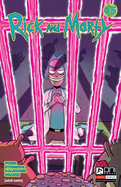 Rick and Morty #5 2023 Marc Ellerby Main Cover A Oni Press Comic Book