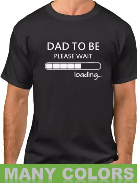 Dad To Be T Shirt Baby Announcement T-Shirt Gift New Daddy Pregnancy Christmas