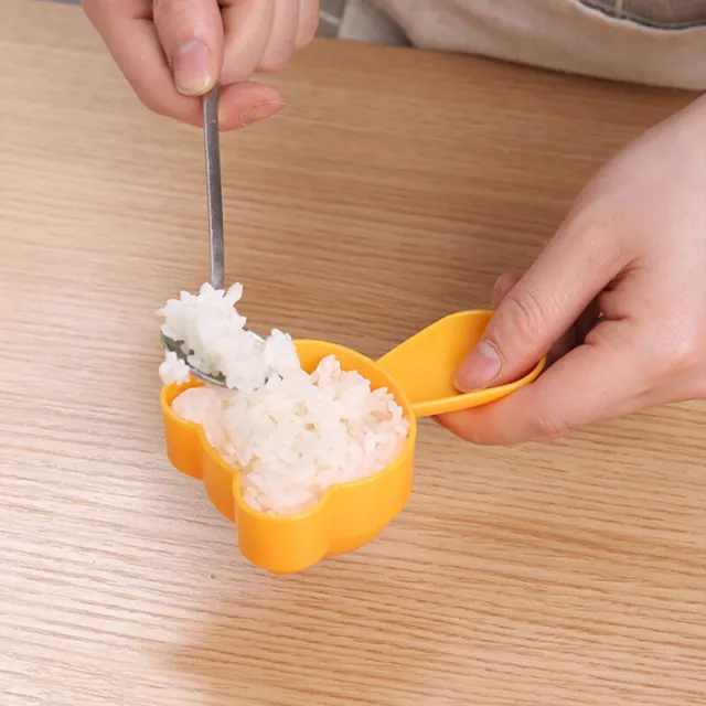 1Set diy süße kleine Bären Reiskugel Form Bento Sushi Nori Reisform DekDB