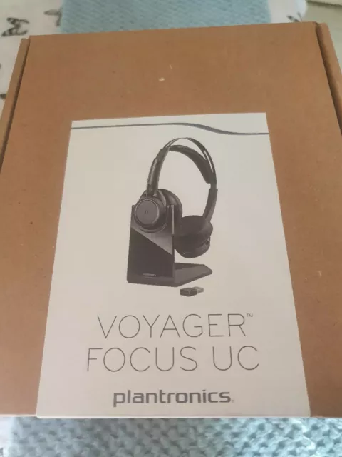 Casque Plantronics Voyager Focus UC NEUF INUTILISÉ AVEC BOITE