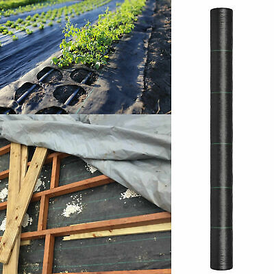 Membrane Weed Controller Fabric Heavy Duty Ground Cover Landscape Barrier Garden 3