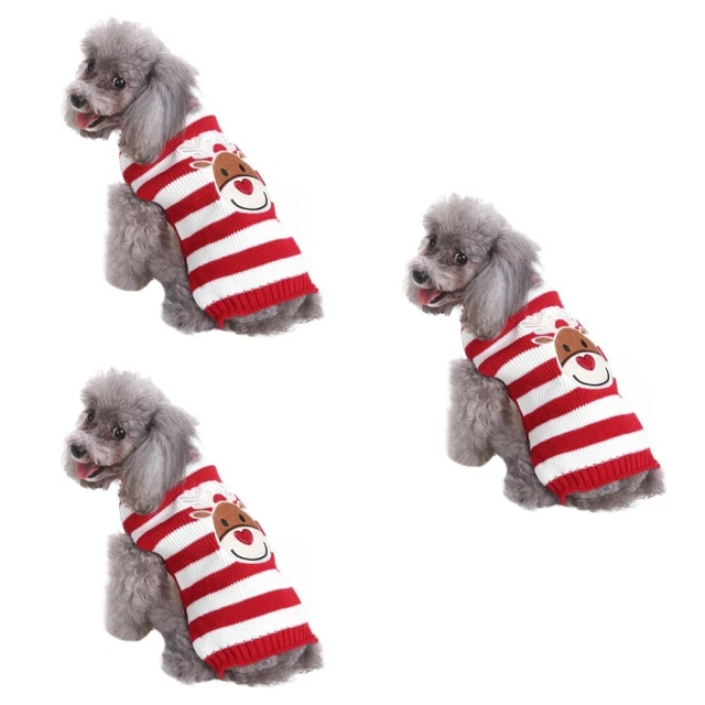3 Pack Divertenti Costumi Per Cani Dolcevita Maglione Abbigliamento Maglia
