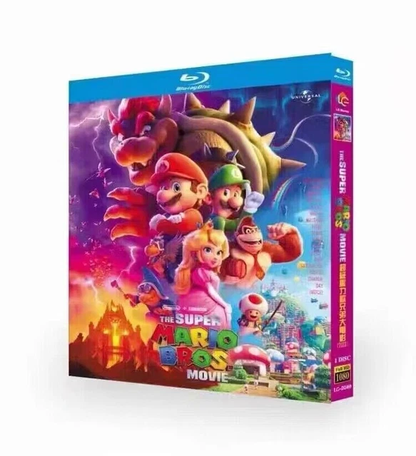 THE SUPER MARIO Bros. Movie 4K UHD Bluray con cover slip. NESSUN