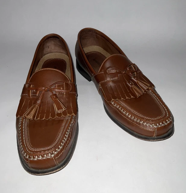 JOHNSTON & MURPHY Signature Series Brown Leather Kiltie  display picture 1