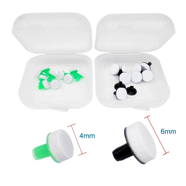 100 Pcs Dental Foam Pads Composite Resin Light Curing Veneer Fit Optrasculpt