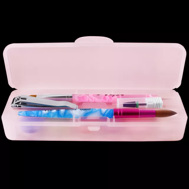 Beauticom Pink Double-Layer Personal Storage Case - For Professional Nail Art