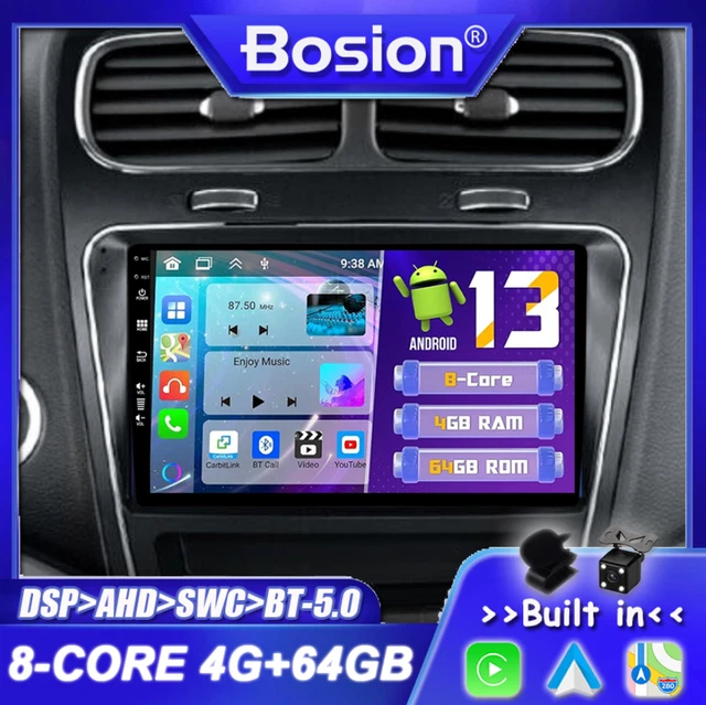 SIXWIN 6G+128G 8 Core Android 13 Autoradio für FIAT Doblo 2010-2015/Opel Combo 2011-2018 Wireless CarPlay Android Auto GPS 9 Touchscreen Bluetooth 5.0 MirrorLink DSP WiFi FM/RDS SWC
