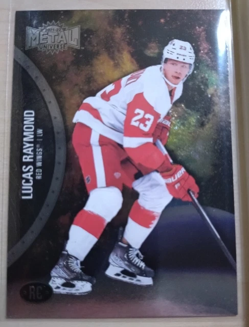 Lucas Raymond Rookie - Detroit Red Wings - UD Skybox Metal Universe 2021-22 NHL