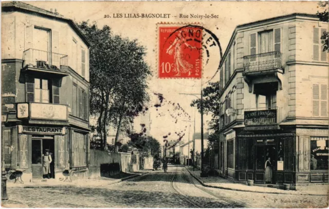 CPA LES LILAS BAGNOLET - Rue Noisy-le-Sec (1353019)