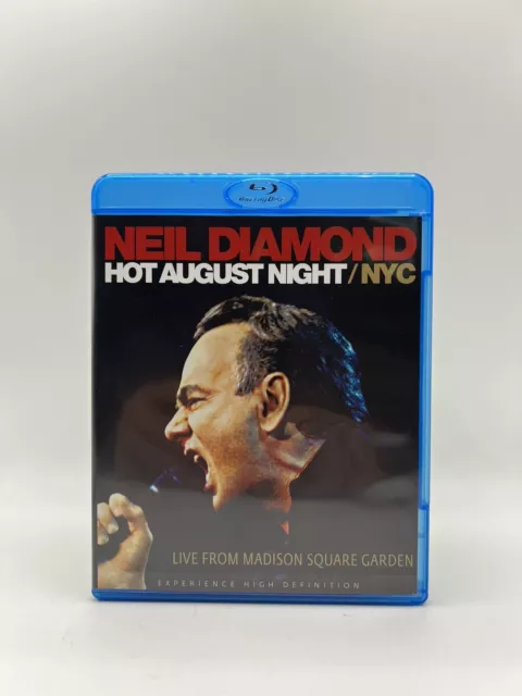 NEIL DIAMOND - HOT AUGUST NIGHT NYC (LIVE) I Blu-ray DVD I Zustand sehr gut