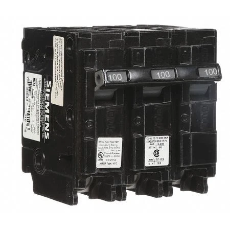 Circuit Breaker,100A,Plug In,240V,3P