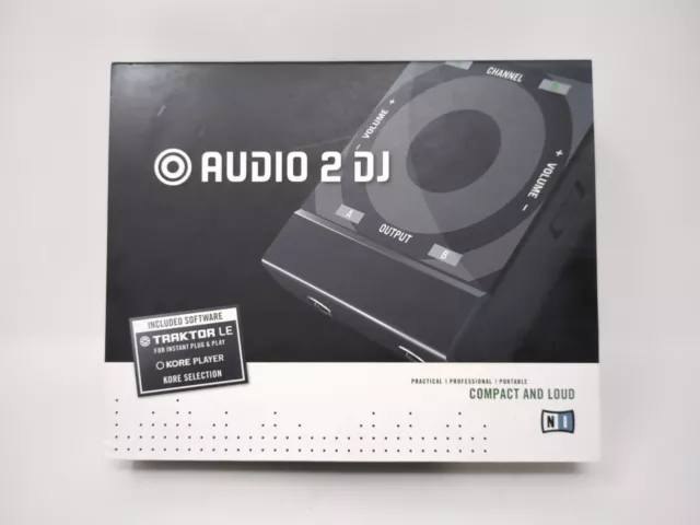 Native Instruments Audio 2 DJ Miniature Software - DJ Audio Interface