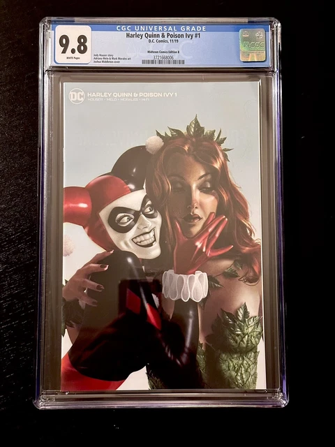 Harley Quinn & Poison Ivy 1 VIRGIN Variant CGC 9.8