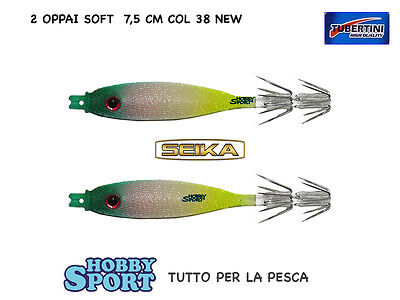 3071-12 ORANGE IN SETA CARSON TATAKI FISHING Carson OPPAI SOFT SQUID YASHINO 7 CM  COL 