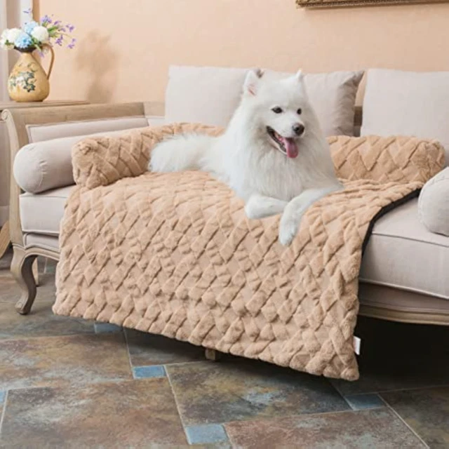 36” Super Soft Extra Large Plush Dog Bed Memory Foam Pet Cushion Mat for Dog