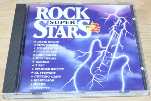 CD "Rock Super Stars Vol. 2" David Bowie Tina Turner Joe Cocker John Miles