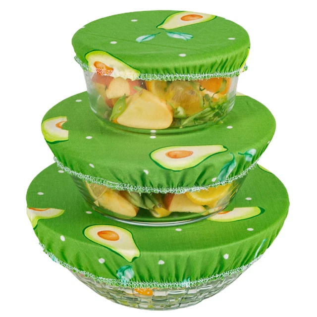 3 piezas / juego de envases de alimentos plato práctico seguro