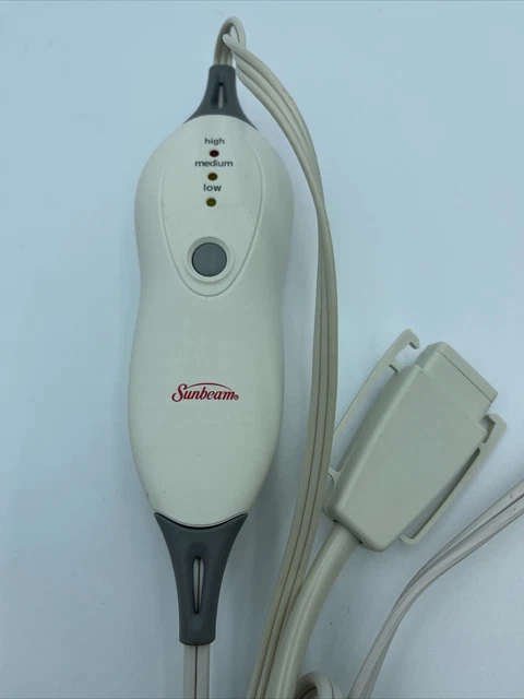 SUNBEAM ELECTRIC HEATING Blanket Control A85P E23623 3 Prong £13.48 -  PicClick UK