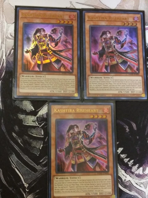 YuGiOh Kashtira Riseheart PHHY EN006 NM x3