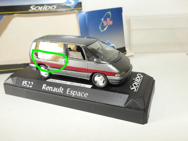 Miniature Solido 1/43 – Renault Matra Espace 2 Jeux Olympiques Albertville 1992