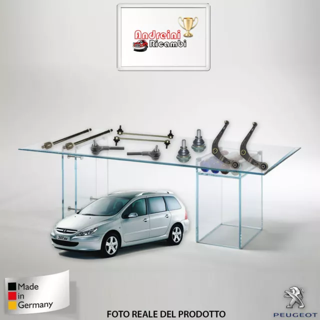 KIT BRACCETTI 10 PEZZI PEUGEOT 307 SW 2.0 HDi 79KW 107CV DAL 2003 ->