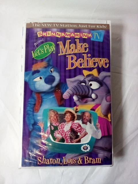 SKINNAMARINK TV LETS Play Make Believe Sharon Lois and Bram $52.49
