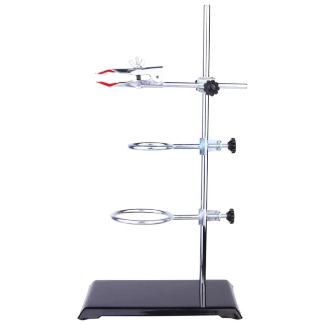 Iron Stand Supports & Apparatus Chemistry Lab Laboratory Supporting Tool Heavy