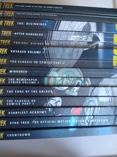 STAR TREK GRAPHIC NOVEL COLLECTION Hardback Books Eaglemoss Multi-listing