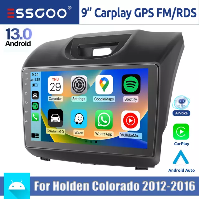 Android 13 For Holden Colorado RG 2012-2016 Car Stereo Radio GPS Navi RDS/FM 32G