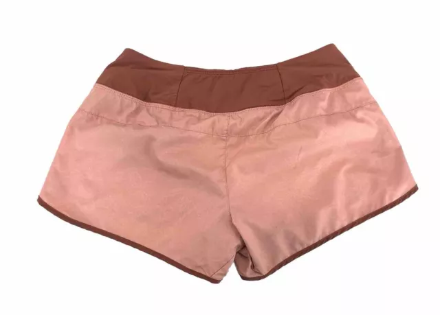 Patagonia Strider Athletic Running Shorts Womens Size S Pink Lined Inseam 3.5” 2