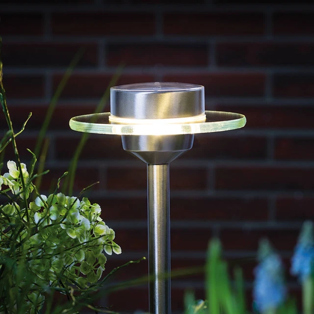 Paulmann Solarleuchten 'Ufo' Solarlampe Edelstahl Modern 'UFO' Solarlampe Modern