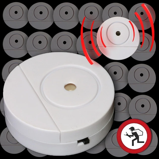ALARMA DE ROTURA DE VIDRIO alarma de choque ★ protección de ventana ALARMA rotura de vidrio SENSOR detector