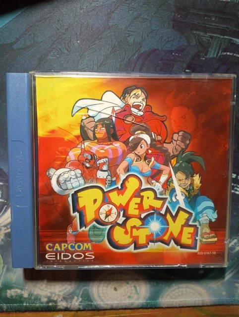 Jeu Power Stone Pour Sega Dreamcast Version PAL (loose) - Bon état