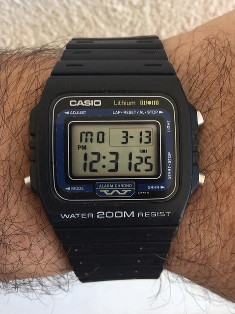 野花 卯月 超レア カシオ LITHIUM ALARM CHRONO DW-210 | dizmekaro.com